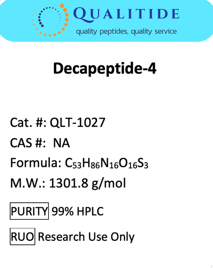 Decapeptide-4 (CG-IDP2) - Trending Wellness Store
