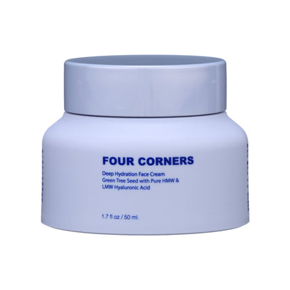Deep Hydration Face Cream with Green Tea Seed with Pure HMW & LMW Hyaluronic Acid - Trending Wellness Store