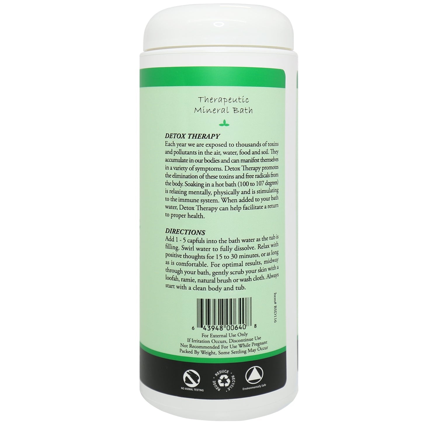Detox Bath Salt 16oz - Trending Wellness Store