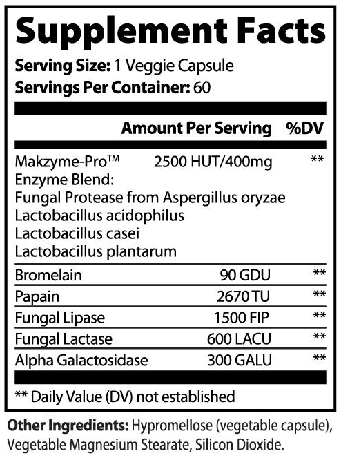Digestive Enzyme Pro Blend, 60 ct. - Trending Wellness Store