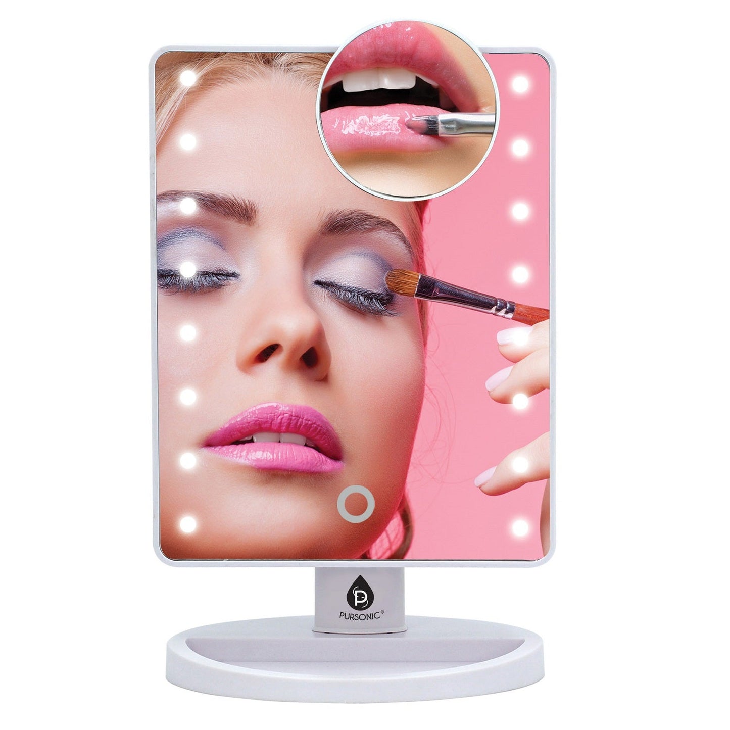 Dimmable LED Vanity Mirror & 3-in-1 Facial Cleansing Device LED Light - Trending Wellness Store