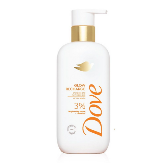 Dove Glow Recharge Exfoliating Serum Body Wash with 3% Brightening Serum + Vitamin C - Trending Wellness Store