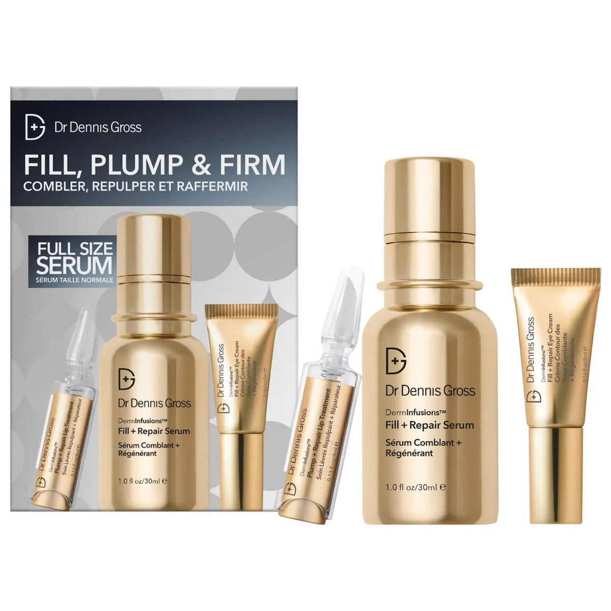 Dr. Dennis Gross Skincare Fill, Plump & Firm Skincare Set - Trending Wellness Store