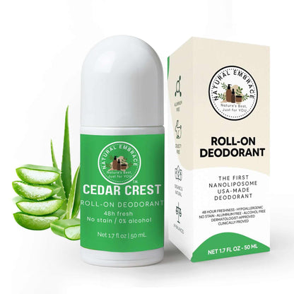 Natural deodorant for men CEDAR CREST