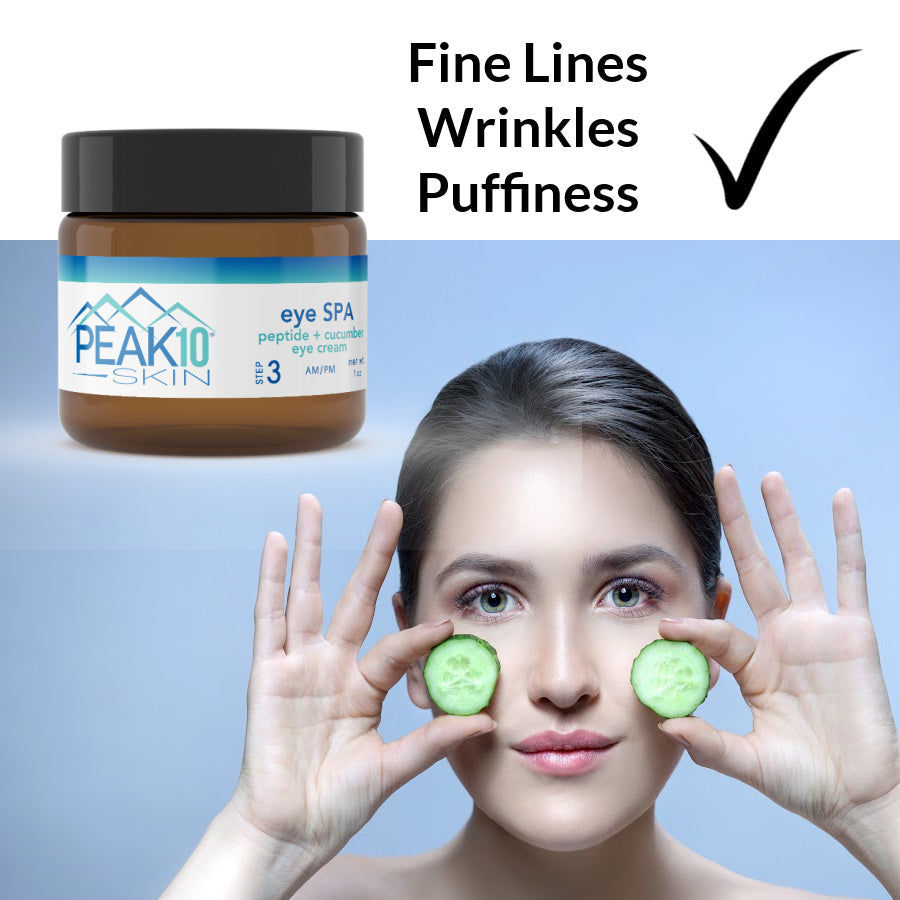 EYE SPA peptide + cucumber eye cream 1oz - Trending Wellness Store