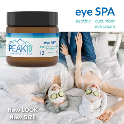 EYE SPA peptide + cucumber eye cream 1oz - Trending Wellness Store