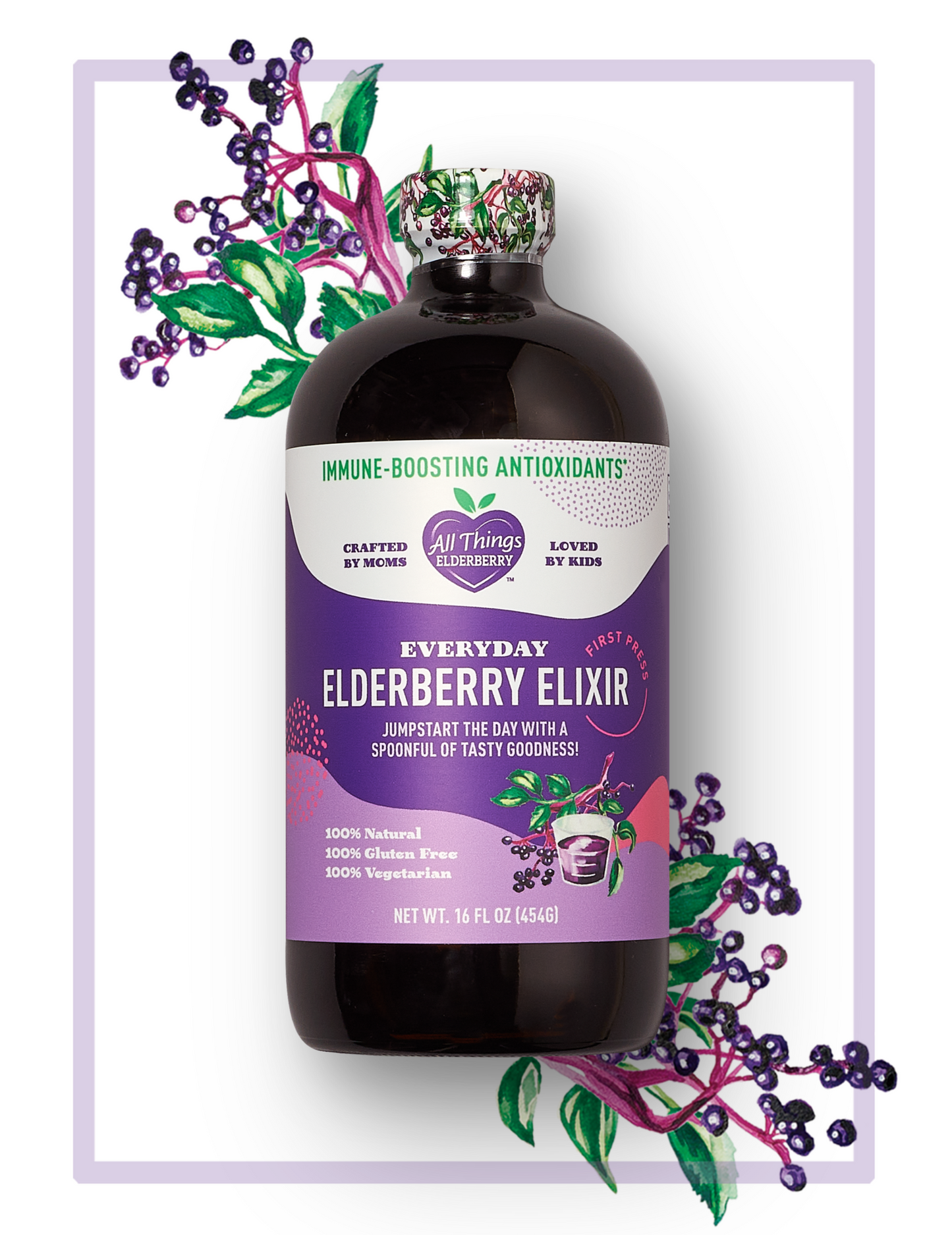 Elderberry Elixir Immune Support - Trending Wellness Store