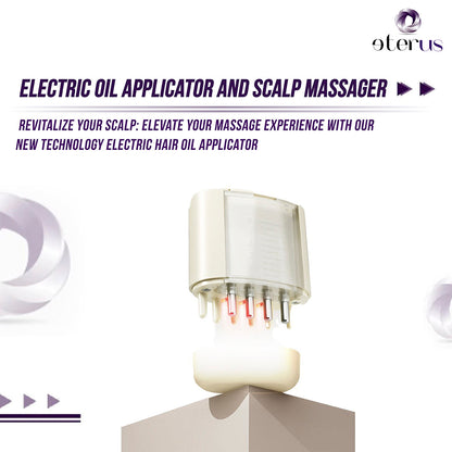 Electric Oil Applicator and Vibration Scalp Massager 2 in 1. - Trending Wellness Store