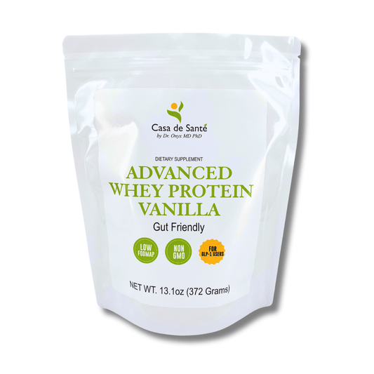 Elemental Whey WPI Protein Powder + Digestive Enzymes (Vanilla) | Low FODMAP & GLP-1 Gut-Gentle Muscle Support - Trending Wellness Store