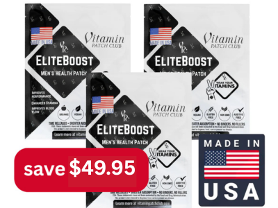 EliteBoost Men's Patch E3 - Trending Wellness Store