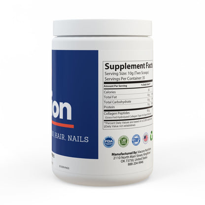 Eluvion Collagen Peptides Type I & III Supplement 12.3oz - Trending Wellness Store