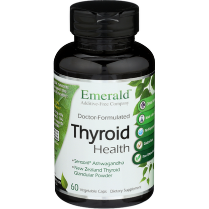 Emerald Labs Thyroid Health, 60 Vegetable Capsules - Trending Wellness Store