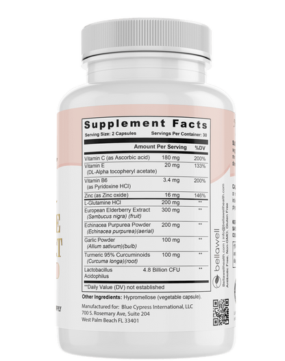 Emergency Immune Support – Daily Wellness with Probiotics by Bellawell - Trending Wellness Store