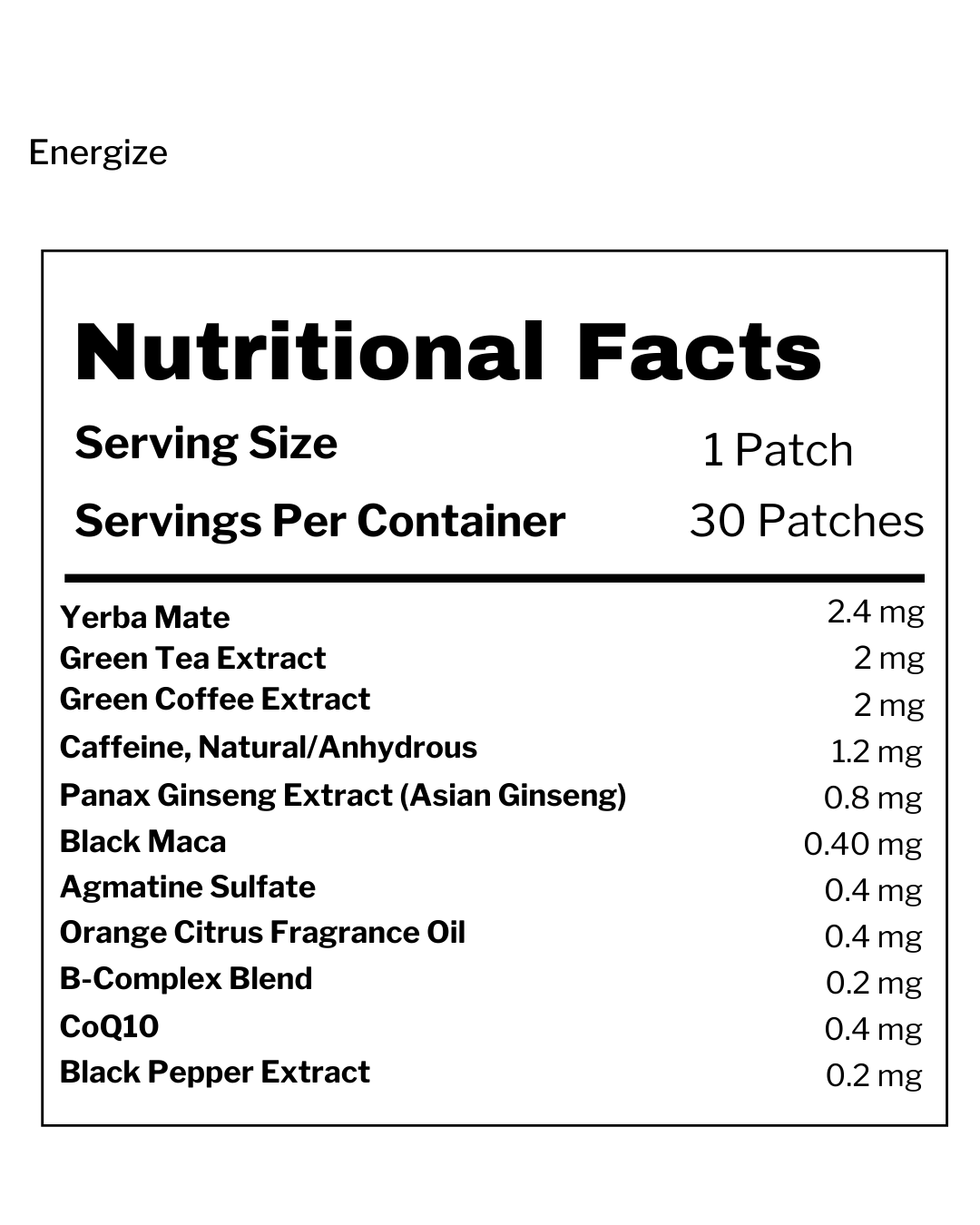 Energize - Trending Wellness Store
