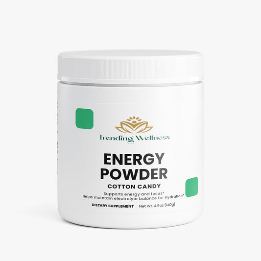 Energy Powder (Cotton Candy) - Trending Wellness Store