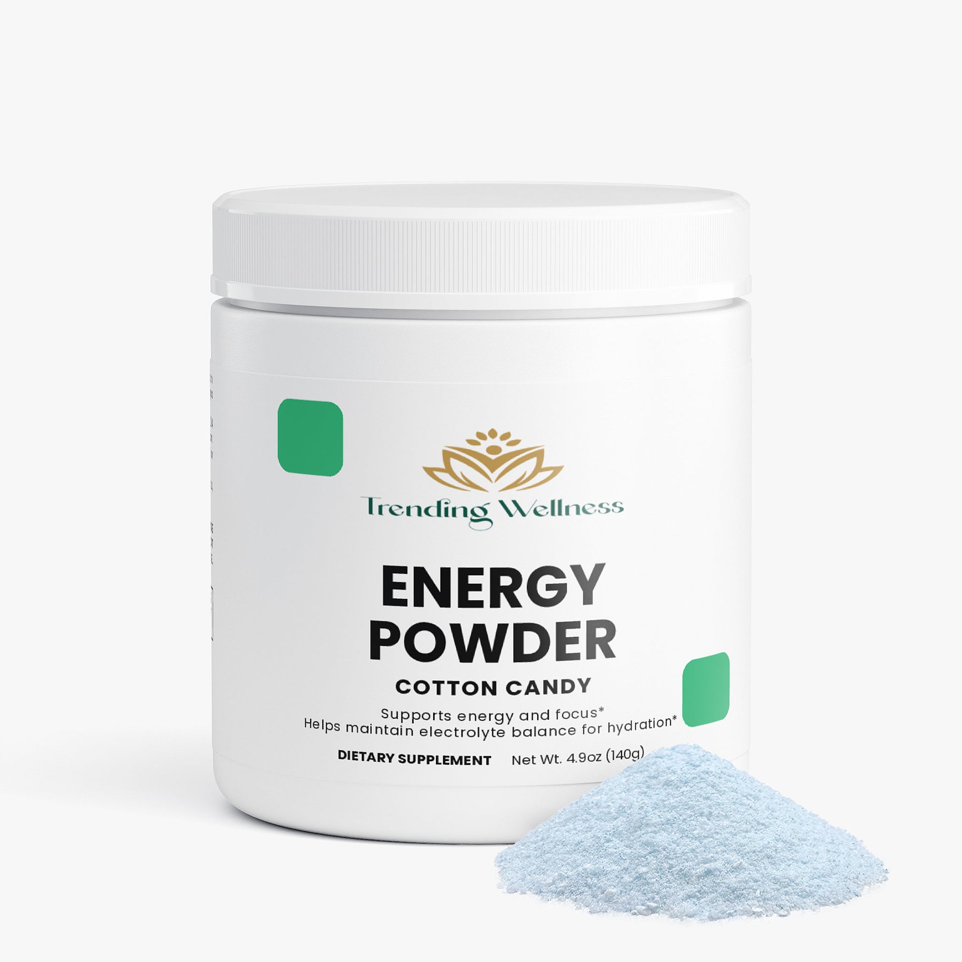 Energy Powder (Cotton Candy) - Trending Wellness Store