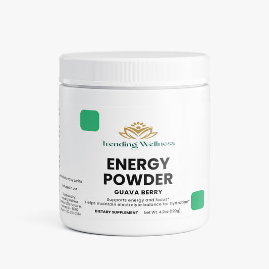 Energy Powder (Guava Berry) - Trending Wellness Store