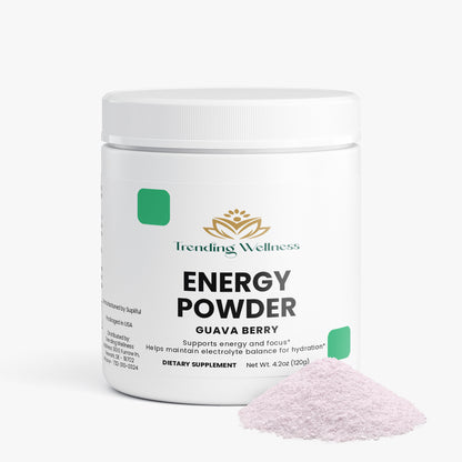 Energy Powder (Guava Berry) - Trending Wellness Store
