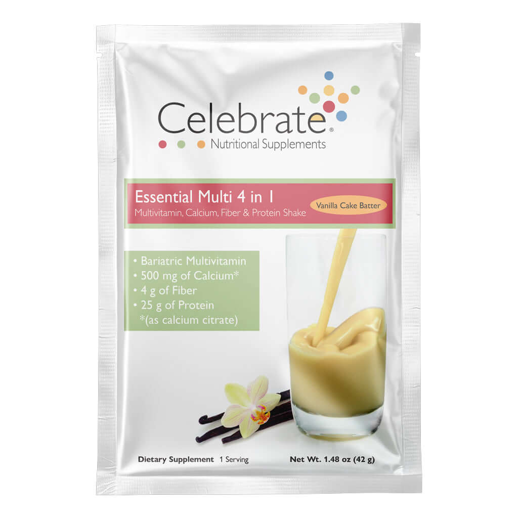 Essential Multi 4 in 1 Multivitamin Protein Powder with Calcium & Fiber - Trending Wellness Store