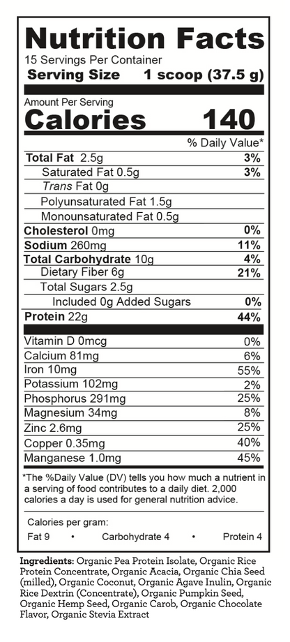 Essential Protein Powder (Almost Chocolate Flavor)