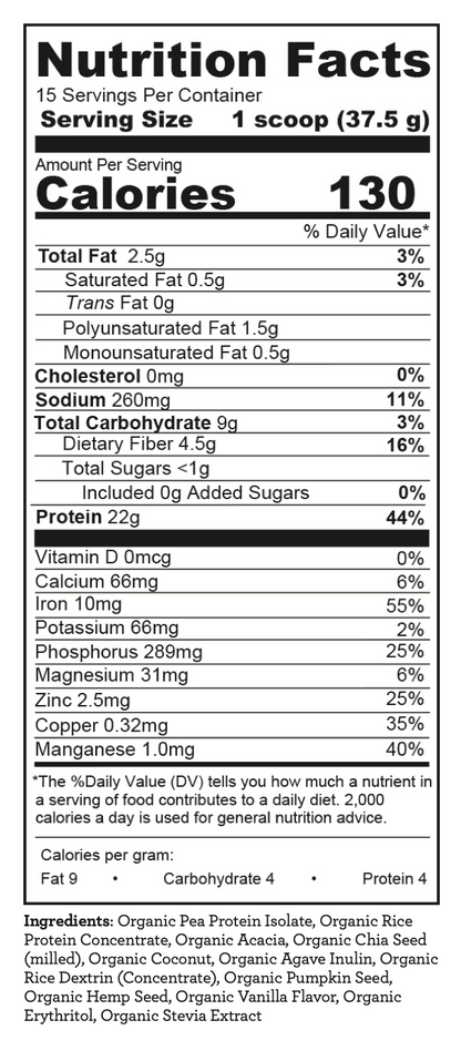 Essential Protein Powder (Sweet Vanilla Flavor)