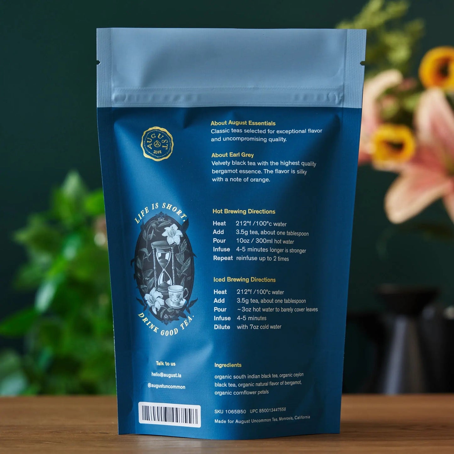 Essentials Earl Grey Black Tea - Trending Wellness Store
