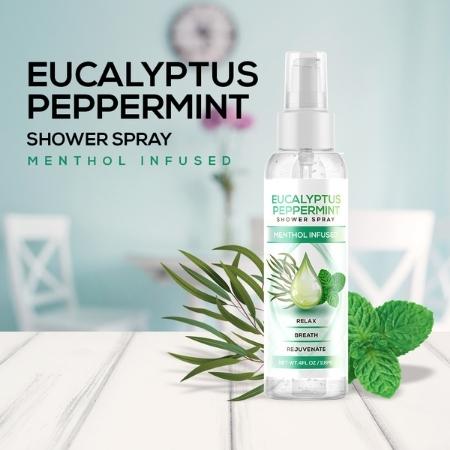 Eucalyptus Peppermint Essential Oil Shower Spray - Trending Wellness Store