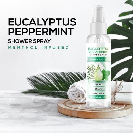 Eucalyptus Peppermint Essential Oil Shower Spray - Trending Wellness Store