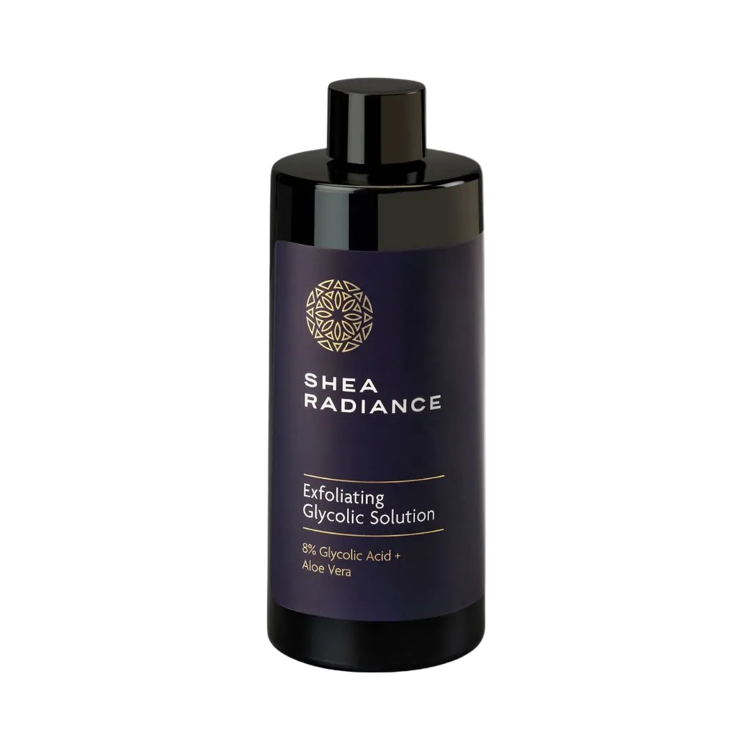 Gentle Exfoliating Glycolic Solution 8% with Aloe for Smoother, Brighter Skin