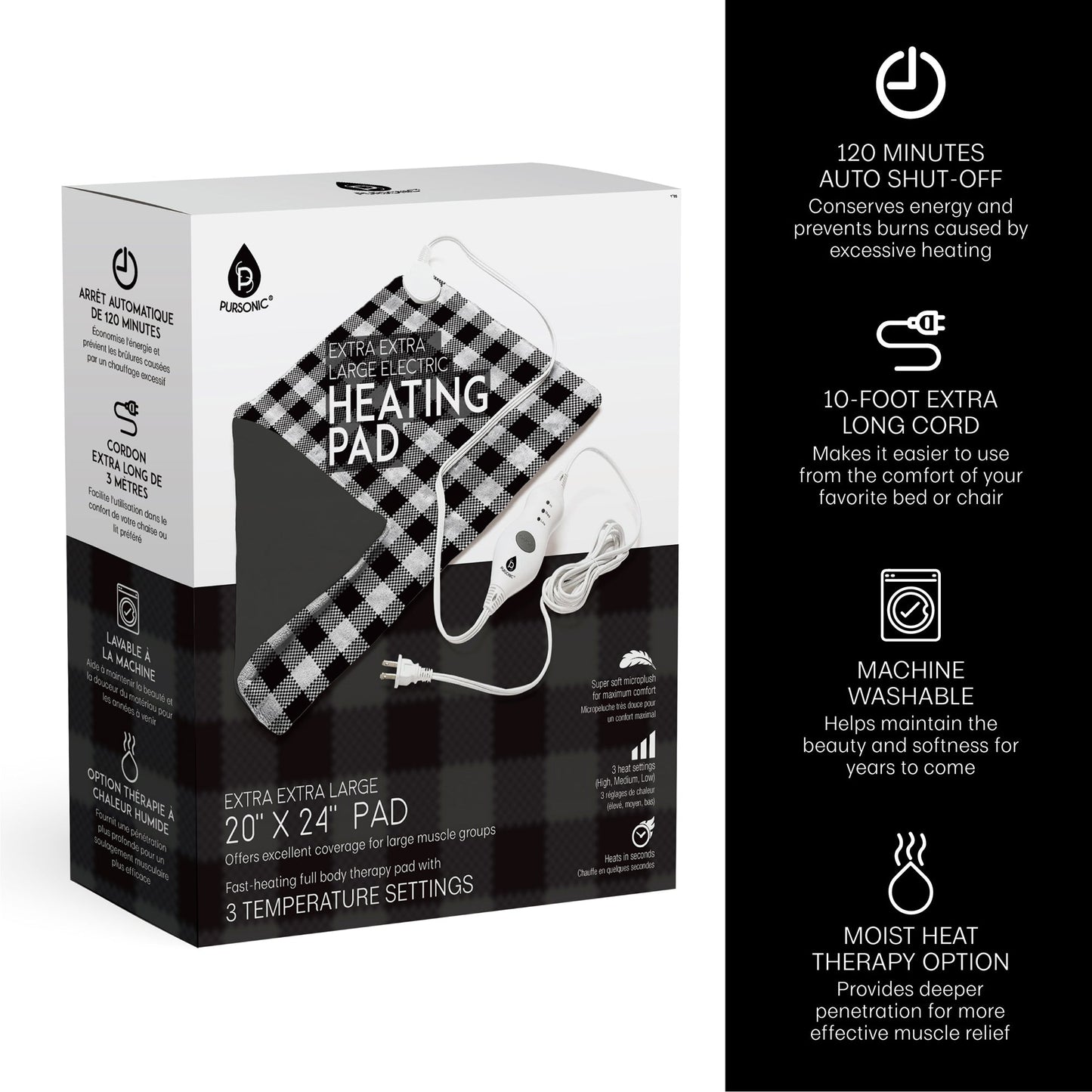 Extra Extra Large Electric Heating Pad - Trending Wellness Store