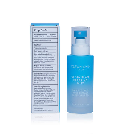 Face Mist | Clean Skin Club | Clean Slate Clearing Mist - Trending Wellness Store
