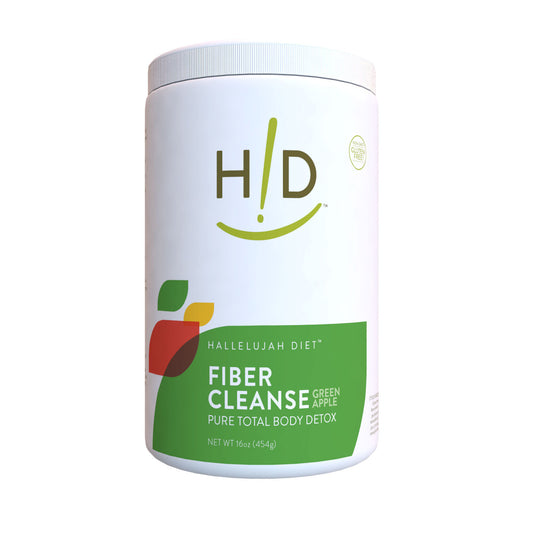Fiber Cleanse Powder - Natural Colon Cleanse - (Green Apple, 16 oz) - Trending Wellness Store