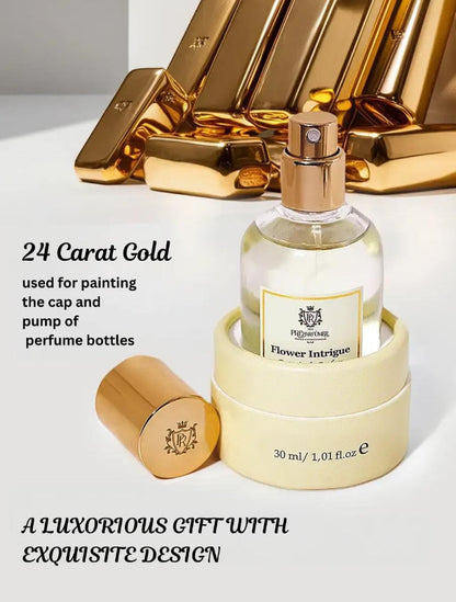 Flower Intrigue - Extrait de Parfum | Luxury Floral Perfume Made in France - Trending Wellness Store