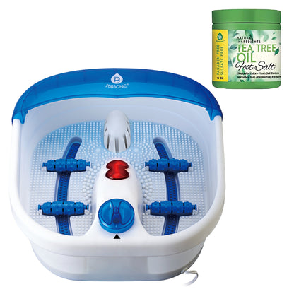 Foot Spa Massager with Tea Tree Oil Foot Salt Scrub (Heating Function) - Trending Wellness Store