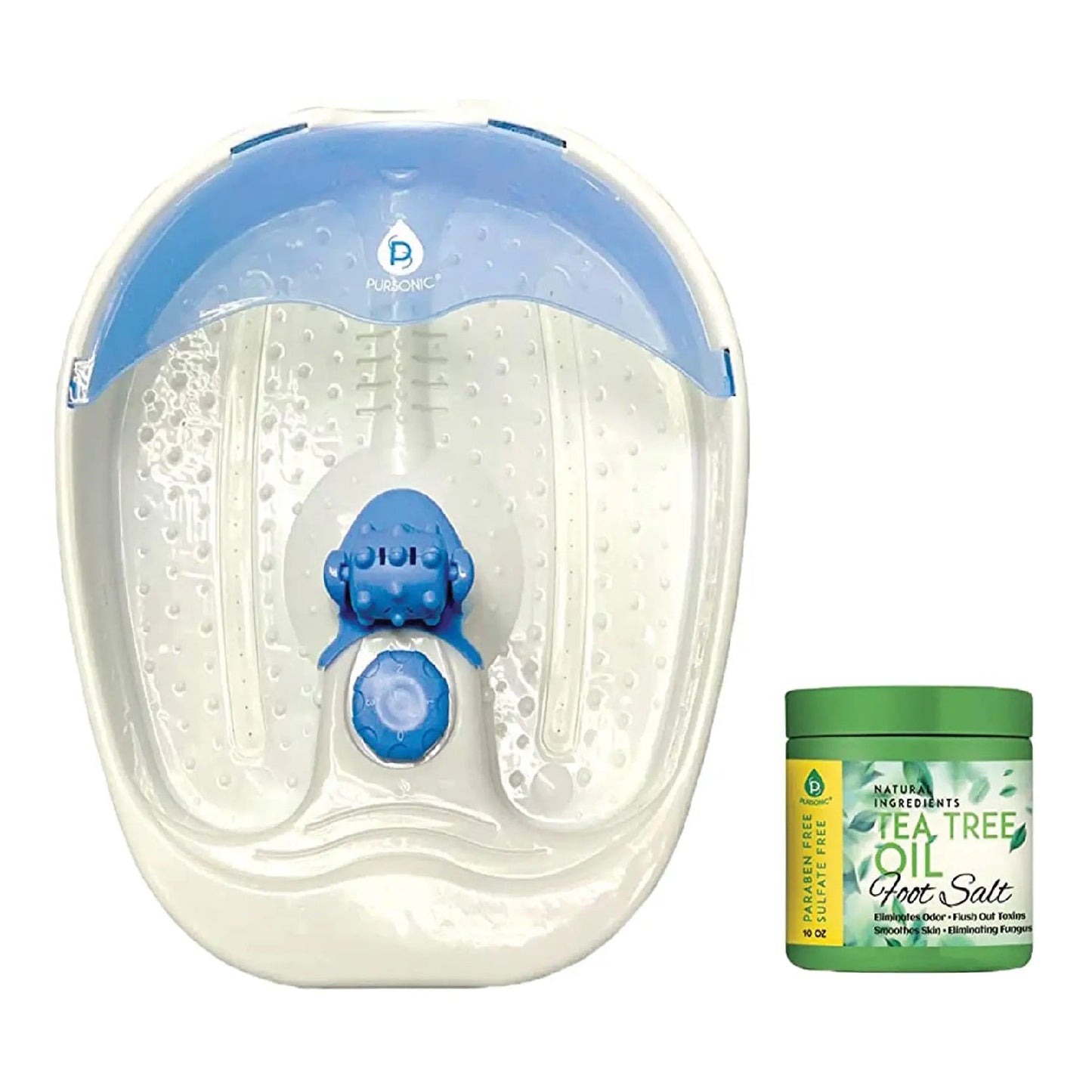 Foot Spa Massager with Tea Tree Oil Foot Salt Scrub (Warming Function) - Trending Wellness Store