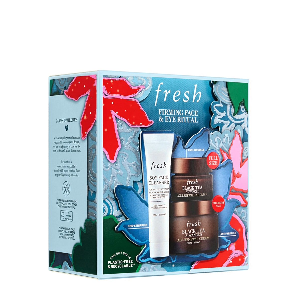 Fresh Firming Face & Eye Ritual Gift Set Trio - Trending Wellness Store