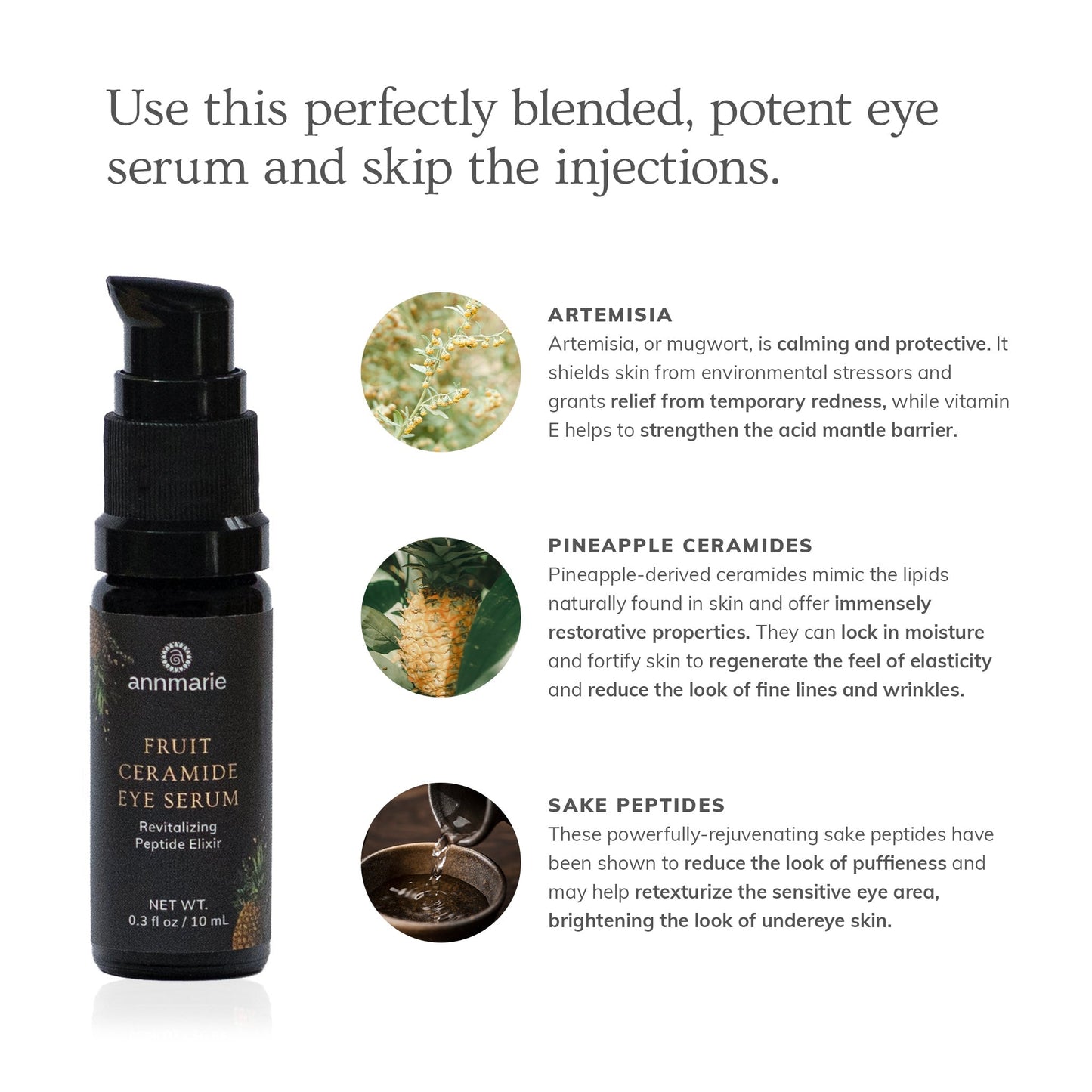 Fruit Ceramide Eye Serum (10ml)- Collective - Trending Wellness Store