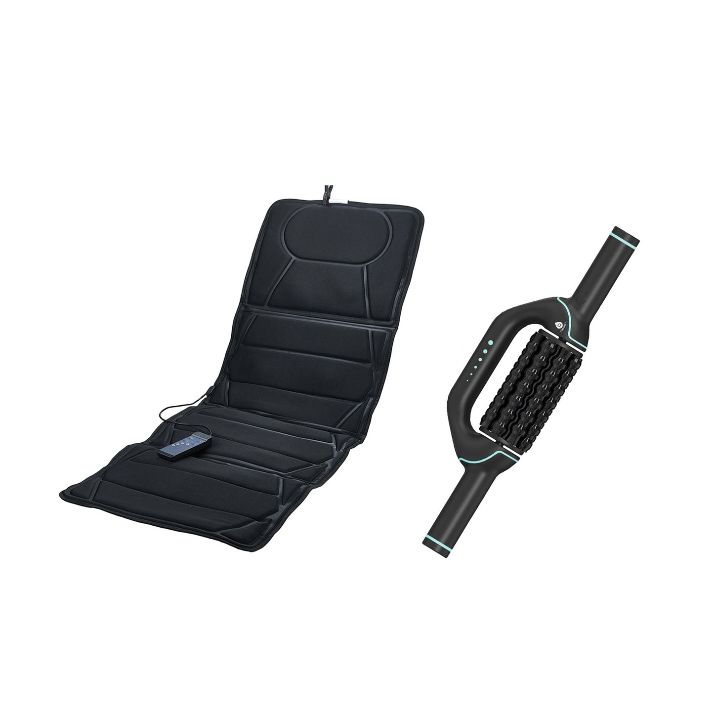 Full-Body Heated Massage Mat & Rechargeable Rolling Massager - Trending Wellness Store