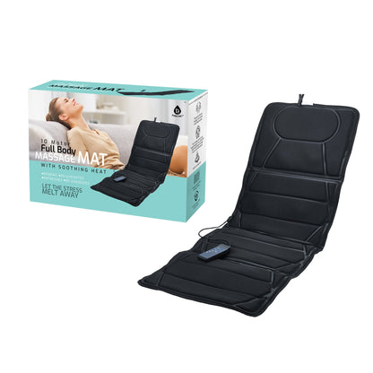 Full-Body Heated Massage Mat & Rechargeable Rolling Massager - Trending Wellness Store