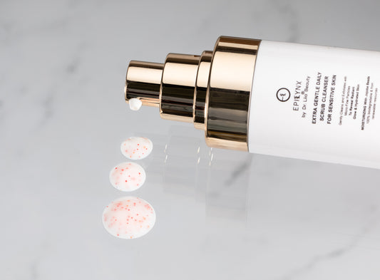 Gentle Exfoliating Face Scrub – Hyaluronic Acid, Aloe Vera & Biodegradable Jojoba Beads - Trending Wellness Store