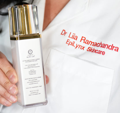 Gentle Exfoliating Face Scrub – Hyaluronic Acid, Aloe Vera & Biodegradable Jojoba Beads - Trending Wellness Store