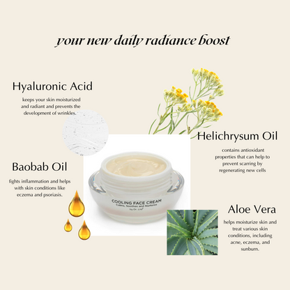 Glow Boosting Cooling Elixir for Redness Relief & Dewy Hydration – Gluten-Free, Hypoallergenic - Trending Wellness Store