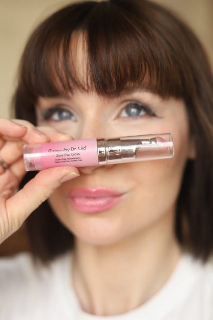Glow Pop Gloss & Lip Treatment – Radiant Shine & pH Color-Shift - Trending Wellness Store