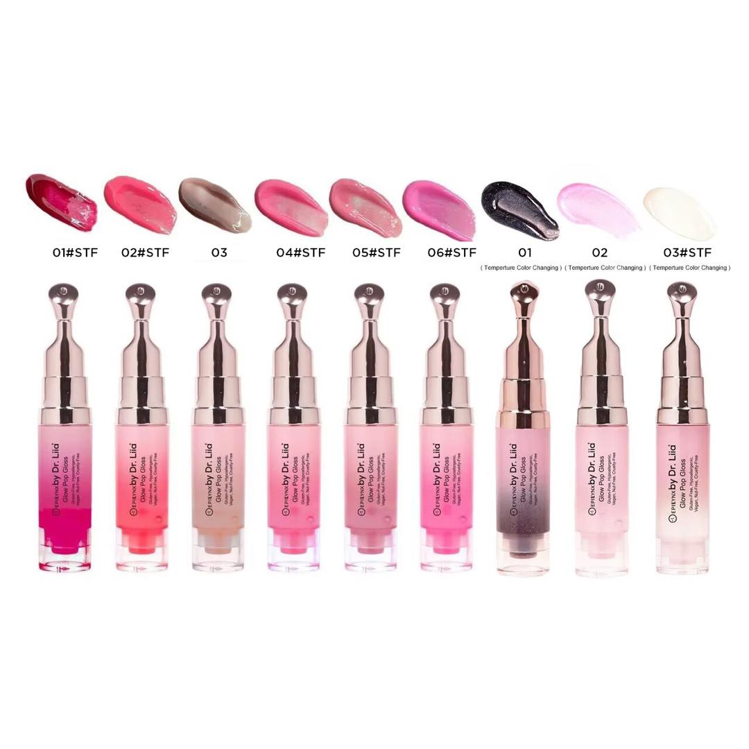 Glow Pop Gloss & Lip Treatment – Radiant Shine & pH Color-Shift - Trending Wellness Store