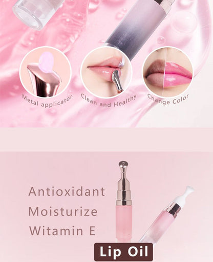 Glow Pop Gloss & Lip Treatment – Radiant Shine & pH Color-Shift - Trending Wellness Store