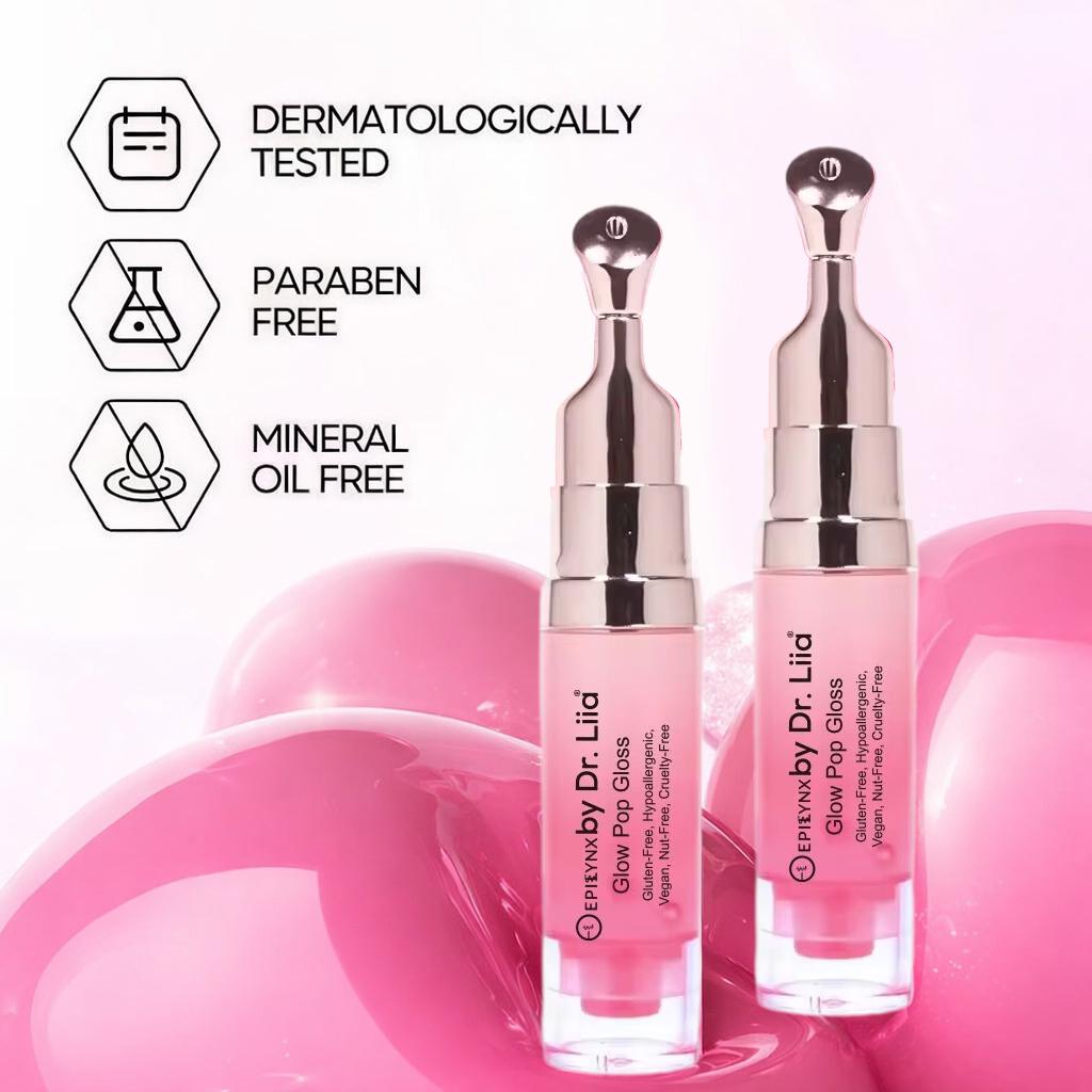 Glow Pop Gloss & Lip Treatment – Radiant Shine & pH Color-Shift - Trending Wellness Store