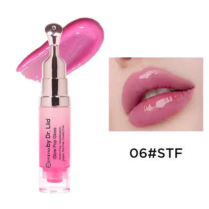 Glow Pop Gloss & Lip Treatment – Radiant Shine & pH Color-Shift - Trending Wellness Store
