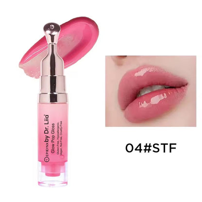 Glow Pop Gloss & Lip Treatment – Radiant Shine & pH Color-Shift - Trending Wellness Store