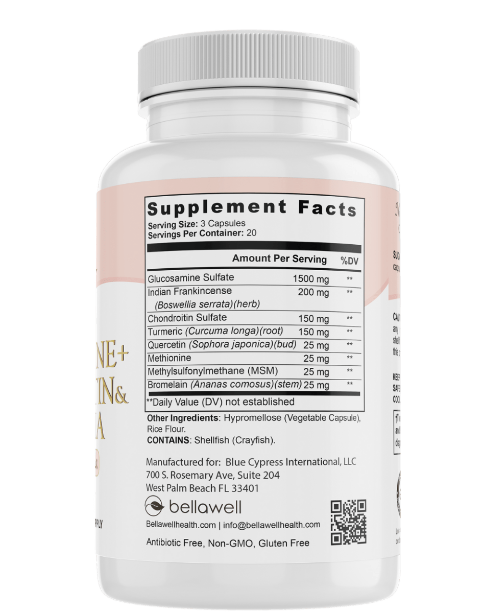 Glucosamine Sulfate - Healthy Joints by Bellawell - Trending Wellness Store