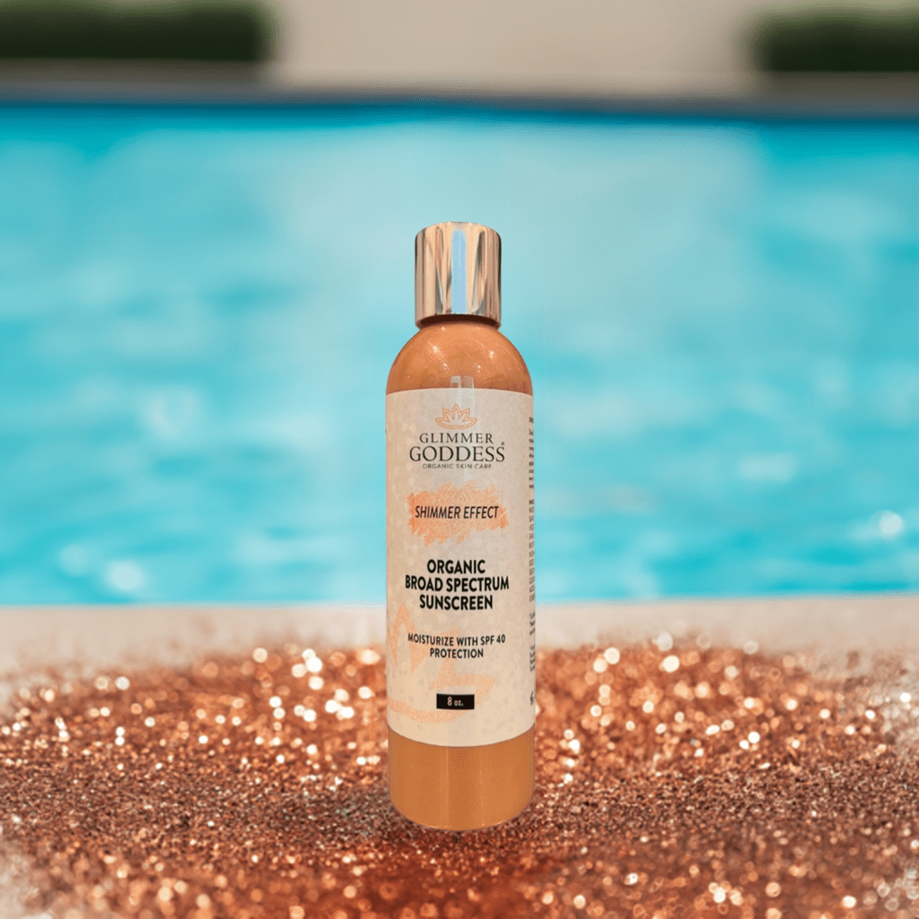 Goddess Glow Shimmer Suntan Lotion SPF 40 – Reef-Safe Radiance - Trending Wellness Store